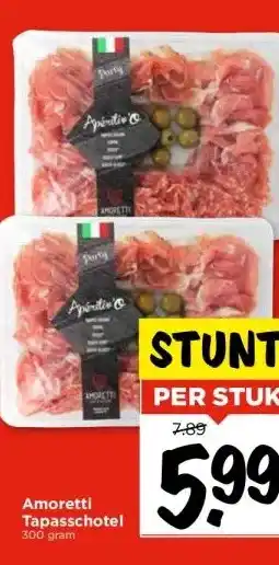 Vomar Voordeelmarkt Amoretti tapasschotel aanbieding
