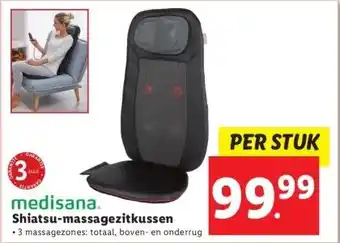 Lidl Shiatsu-massagezitkussen aanbieding