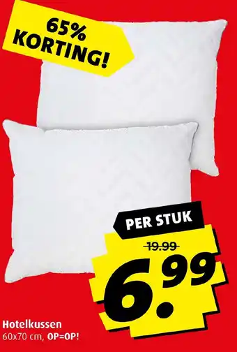 Boni Hotelkussen aanbieding