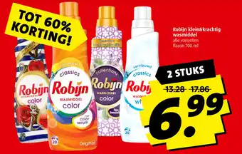 Boni Robijn klein&krachtig wasmiddel aanbieding