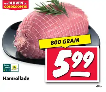 Nettorama Hamrollade aanbieding