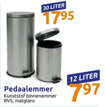 Action Pedaalemmer 30 liter aanbieding