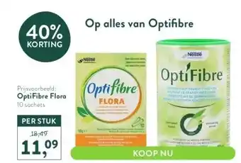 Holland & Barrett Op alles van optifibre aanbieding