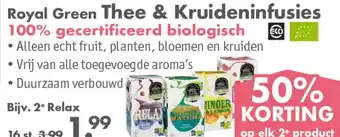 Gezond & Wel Royal green thee ruidenintusias aanbieding