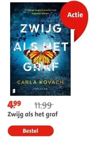 Bruna Zwijg als het graf aanbieding