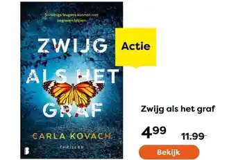 The Read Shop Zwijg als het graf aanbieding