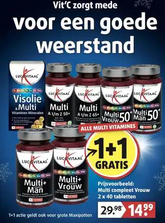 Lucovitaal Multi compleet vrouw aanbieding