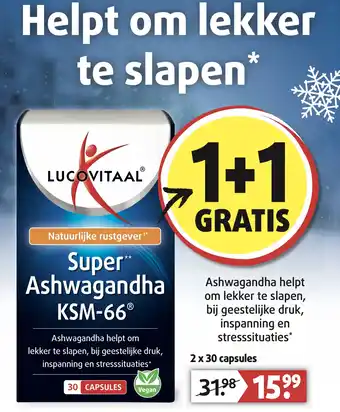 Lucovitaal Helpt om lekker te slapen* aanbieding