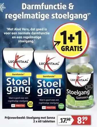 Lucovitaal Darmfunctie & regelmatige stoelgang¹* aanbieding