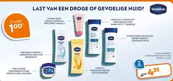 Trekpleister Vaseline aanbieding