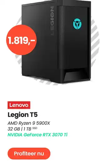 Paradigit Lenovo legion t5 aanbieding