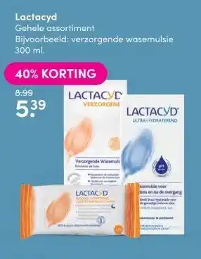 DA Lactacyd gehele assortiment aanbieding
