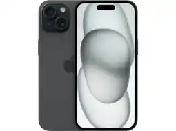 MediaMarkt APPLE iPhone 15 5G - 256 GB Zwart aanbieding