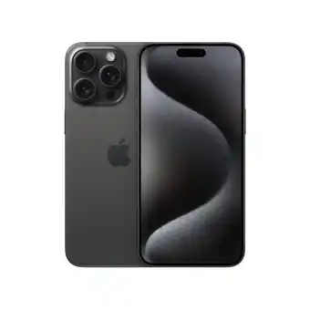 MediaMarkt APPLE iPhone 15 Pro Max 5G - 1 TB Zwart Titanium aanbieding