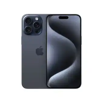 MediaMarkt APPLE iPhone 15 Pro Max 5G - 1 TB Blauw Titanium aanbieding