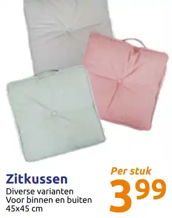 Action Zitkussen aanbieding