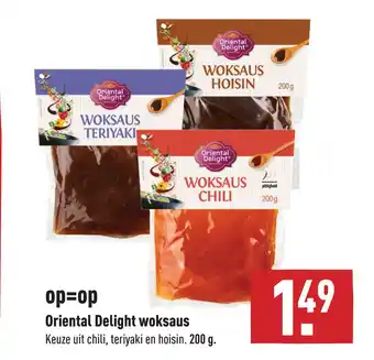 ALDI Oriental Delight woksaus aanbieding