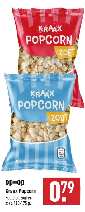 ALDI Kraax Popcorn aanbieding