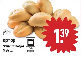 ALDI Schnittbroodjes aanbieding