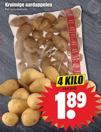 Dirk Kruimige aardappelen aanbieding