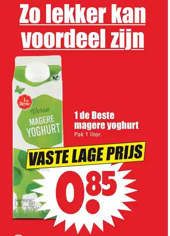 Dirk 1 de Beste magere yoghurt aanbieding