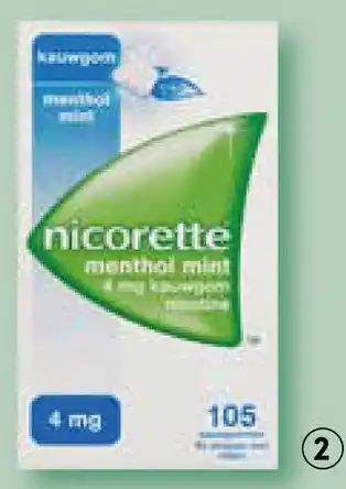 Etos Nicorette aanbieding