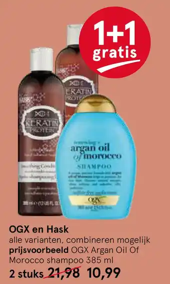 Etos OGX en Hask aanbieding