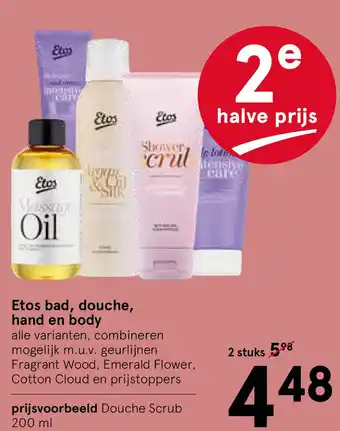 Etos Etos bad, douche, hand en body aanbieding