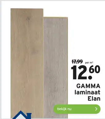 GAMMA GAMMA laminaat Elan aanbieding