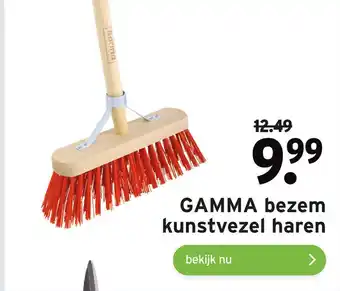 GAMMA GAMMA bezem kunstvezel haren aanbieding