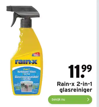 GAMMA Rain-x 2-in-1 glasreiniger aanbieding