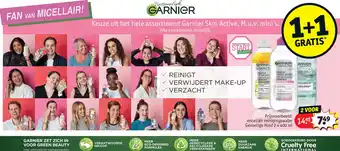 Kruidvat Keuze uit het hele assortiment Garnier Skin Active. M.u.V. mini's. aanbieding