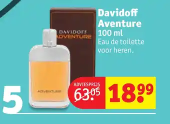 Kruidvat Davidoff Aventure aanbieding