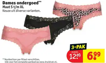 Kruidvat Dames ondergoed** aanbieding