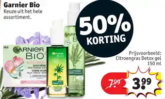 Kruidvat Garnier Bio aanbieding