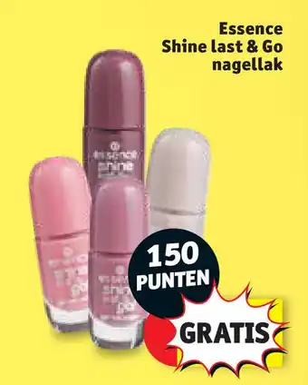 Kruidvat Essence Shine last & Go nagellak aanbieding