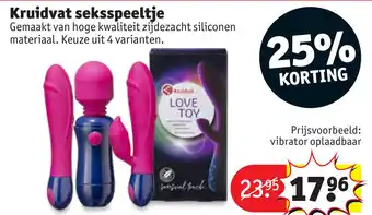 Kruidvat Kruidvat seksspeeltje aanbieding