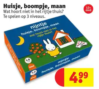 Kruidvat Huisje, boompje, maan aanbieding