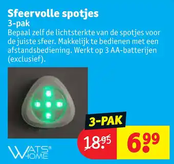 Kruidvat Sfeervolle spotjes aanbieding