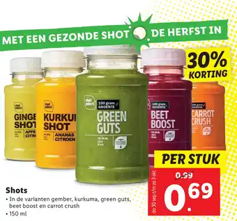 Lidl Shots aanbieding