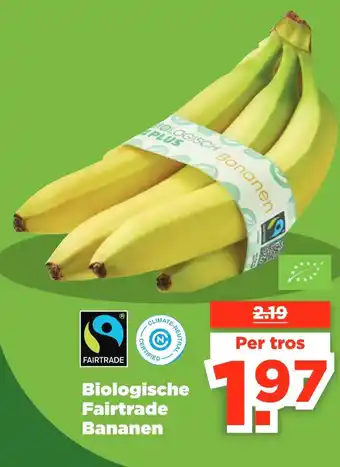 PLUS Bananen per tros aanbieding