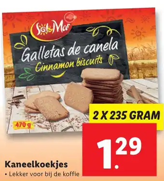 Lidl Kaneelkoekjes aanbieding