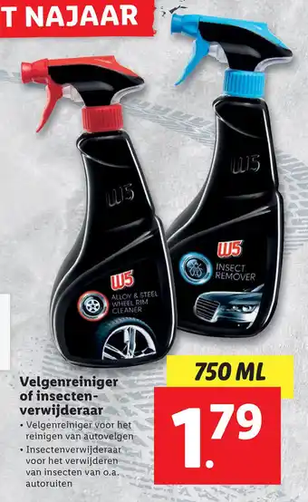 Lidl Velgenreiniger of insecten- verwijderaar aanbieding