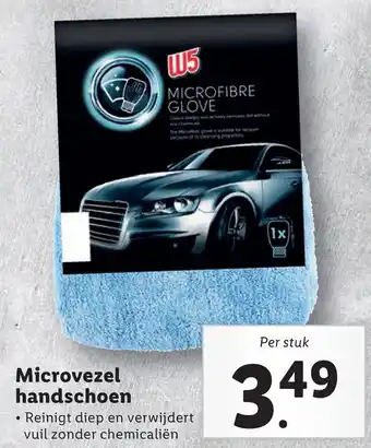 Lidl Microvezel handschoen aanbieding