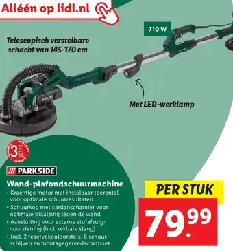 Lidl Wand-plafondschuurmachine aanbieding