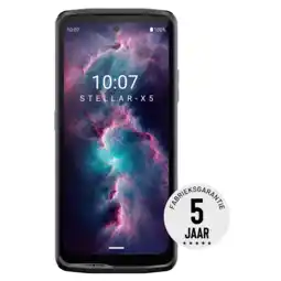 MediaMarkt CROSSCALL Crosscall Stellar-X5 5G - 128 GB Zwart aanbieding