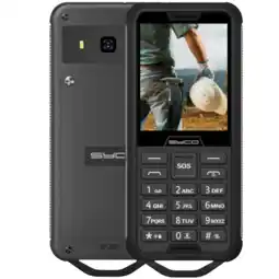 MediaMarkt SYCO RP202 - 2G Dual Sim Waterproof Telefoon IP68 aanbieding