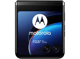 MediaMarkt MOTOROLA razr 40 ultra 5G - 256 GB Zwart aanbieding