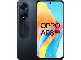 MediaMarkt OPPO A98 5G - 256 GB Zwart aanbieding