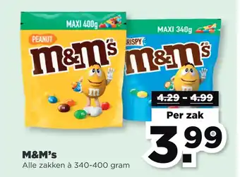 PLUS M&m's aanbieding